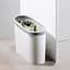 Ведро для мусора MBM My Home узкое без крышки 10 л белое (BIN-08 10L WHITE) - миниатюра 7