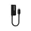 Кабель перехідник Nillkin RockPower audio adapter-Lightning to Lightning&3.5mm Black (Чорний) - мініатюра 1
