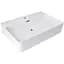 Раковина підвісна Qtap Nando LT 610х420х140 White з донним клапаном QT12112173WN47326 - мініатюра 1
