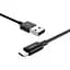 USB Cable Hoco X23 Skilled MicroUSB Black 1m - мініатюра 2