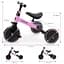 Біговел велосипед Kidwell 3 в 1 Pico Pink - мініатюра 5
