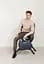 Кожаная сумка для ноутбука и документов темно-синяя - миниатюра 7