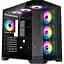 Корпус GameMax HYPE-A Tempered Glass Black (HYPE-A Black) Без БП - мініатюра 1