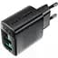 Зарядний пристрій Acefast 2xUSB 12W (USB-Ax2) A86 Black (6974316283270) - мініатюра 6
