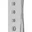 Душова панель Corsan Neo inox LED з виливом S060MSLLEDW, Нержавіюча сталь - мініатюра 5