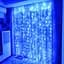 Гірлянда штора Водоспад 480 led 3.0х3.0м Синя - мініатюра 5
