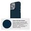 Карбоновый чехол для Apple iPhone 16 Pro, LikeCarbon2 MagCase, синий, тонкий защитный чехол-панель из поликарбоната с магнитами N52, MagSafe, противоударный, совместим с беспроводной зарядкой, приподнятые края для защиты камеры, ArmorStandart (ARM88594) - мініатюра 7