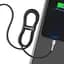 Кабель Baseus Cafule Series Metal Cable USB to Lightning 2.4A 0.25m CALJK-01 Black - миниатюра 5