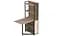 Стіл книжка з етажеркою Практик 2 Ferrum-decor 1555x640x990 Чорний метал ДСП Дуб Сан-Марино 16 мм (FRD-104626) - мініатюра 5