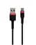 Кабель Baseus Cafule Cable USB Micro 2.4 A 1 m Red Black (CAMKLF-B91) - мініатюра 2