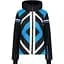Куртка CMP Women's Geometric Patterned Ski Jacket Black/Blue M (1097-32W0256-U901 40) - мініатюра 1