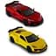 Автомодель TechnoDrive Chevrolet Corvette C8 Z06, 2024 (жовтий, червоний) (250310) - мініатюра 2