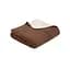 Плед Lotus Home - Infinity коричневий 200x220 - мініатюра 1