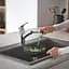 Змішувач для кухні з висувним виливом Grohe Eurosmart 30305001 Хром - мініатюра 10
