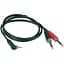 Коммутационный кабель Klotz Mini Jack- 2хJack 1 м AY5A0100 - миниатюра 1
