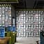 Самоклеюча панель 3D Sticker Wall 700х700х4мм Поштові марки 091 SW-00001152 - мініатюра 5