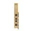 Душевая панель Corsan Bao bamboo black с термостатом B022TBL, Дуб - миниатюра 2