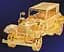 Колекційна модель PIECECOOL CLASSIC CAR, GOLD VERSION P042-G - мініатюра 6