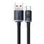 Кабель Baseus Crystal Shine Series USB - Type-C 2 м 100 W CAJY000501 чорний - мініатюра 1