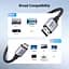 Кабель мультимедийный HDMI M to HDMI mini M 2.0m 8K HD163 black Ugreen (15515) - миниатюра 7