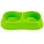 Миска двойная для корма и воды MPS Maya Double M Miz Col. 26x15x8 см - миниатюра 7