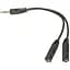 Адаптер-переходник Atcom 16850 Mini-Jack 3.5 папа 2 х Mini-Jack 3.5 мама 10 см - миниатюра 1
