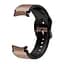 Ремешок для Samsung Galaxy Watch 4 Classic 46mm - коричнево-черный ширина крепления 20мм силикон-кожа Watchbands West (W17-6WB40321993) - миниатюра 2