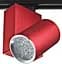 Світильник трековий поворотний LED 205/6x3W NW RED Brille L8-009 - мініатюра 1
