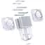 Кулер до процесора JONSBO HX6280 White - мініатюра 11