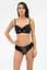 Бюстгальтер напівпоролон PATRICIA 019 359 08 Effetto Lingerie чорний-піон 80B - мініатюра 3