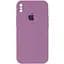 Чохол Silicone Case Square Full Camera Protective (AA) для Apple iPhone XS Max (6.5) Ліловий / Lilac Pride - мініатюра 1