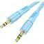Кабель Hoco UPA25 Transparent Discovery Edition AUX audio cable 1 м черный - миниатюра 5