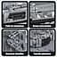 Конструктор танк ТИГР Tiger Tank Mould King Technik 20014, для дорослих та дітей, 800 деталей - мініатюра 6