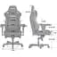 Крісло ігрове Anda Seat Kaiser 4 Violet Size L (AD12YDDC-L-20-V-PV/C) - мініатюра 9