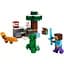 Конструктор LEGO Minecraft Пригоди Стіва в тайзі 79 деталей (21583). - мініатюра 2