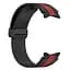 Ремінець для Samsung Galaxy Watch 4 40mm - чорно-червоний ширина кріплення 20мм силікон Watchbands Cls-line-black (W36-2WB39441171) - мініатюра 3