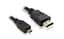 Кабель China HDMI-microHDMI V 1.4 1.5 м (B00333) - мініатюра 1