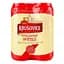 Набор пиво Krusovice Kralovske Svetle, светлое, ж/б, 4,2%, 2 л (4 шт. по 0,5 л) - миниатюра 2