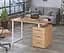 Письмовий стіл Loft Design L-27 Білий (Дуб Крафт золотий) - мініатюра 1