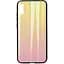 Чохол-накладка Toto Aurora Print Glass Case HuAwei Y6 2019 Pink - мініатюра 1