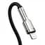 Кабель Baseus Cafule Metal Type-C to Lightning PD 20W (2m) black (CATLJK-B01) - мініатюра 6