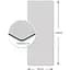 Дзеркало Wall Sticker SW-00001597 акрилове самоклеюче 400х1000х2 мм - мініатюра 2