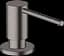 Дозатор кухонний Hansgrohe A41 500 ml врізний Brushed Black 40438340, Шліфований чорний хром - мініатюра 1