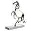 Декоративна фігурка Yiwu Horse 28х8.5х34 см металева статуетка колекційна для дому настільний декор HP-7-8 - мініатюра 6