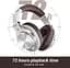 Гарнитура OneOdio Fusion A70Bluetooth + 3.5 мм/6.35 мм Silver Brown (A70 Silver Brown) - миниатюра 4