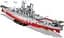 Конструктор COBI Historical Collection 1/300 Battleship Yamato Executive Edition 4832 - мініатюра 4