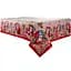 Скатертина Lefard Home Textile Jouets гобеленова новорічна з люрексом 180х140 см червона (716-032) - мініатюра 1