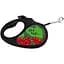 Повідець-рулетка для собак Waudog R-leash, малюнок "Калина", M, до 25 кг, 5 м, світловідбиваюча стрічка чорний - мініатюра 4