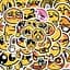 Стікерпак Емодзі Набір наклейок GeekLand Emoji 60 штук - мініатюра 2