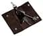 Ключница кожаная GRANDE PELLE 11х5 см acs0025845 - миниатюра 3